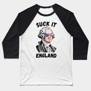 Suck It England Baseball T-Shirt